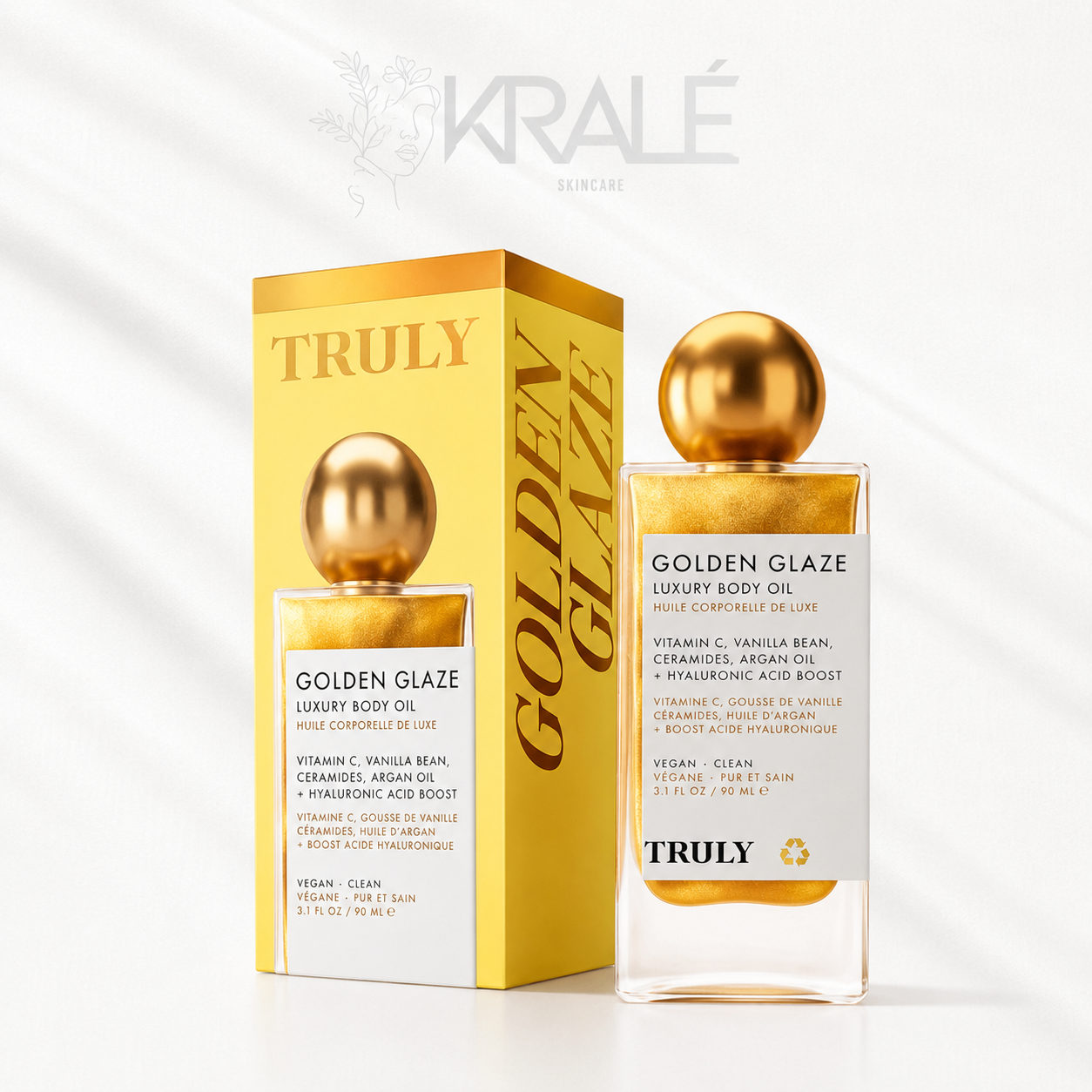 TRULY Golden Glaze Luxury Body Oil 90ml