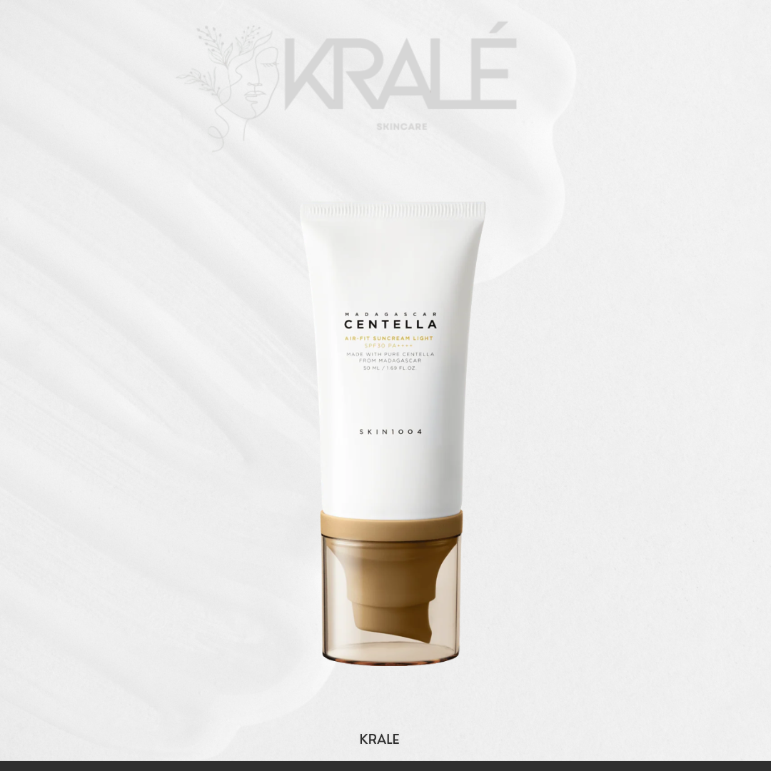 Protector solar mineral con centella asiática y niacinamida