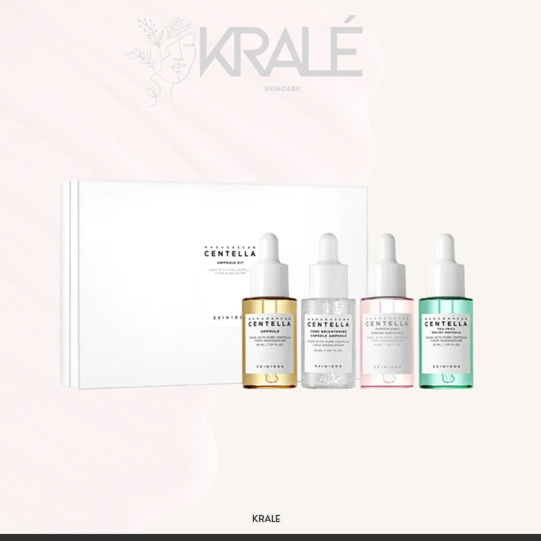 SKIN 1004 - Kit de Ampollas de Centella Madagascar Centella Ampoule Kit [30ml x 4 pcs]