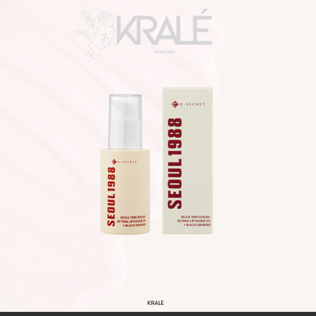 KSECRET - Sérum Facial SEOUL 1988 Sérum: Liposoma de Retina al 2% + Ginseng Negro [30 ml]