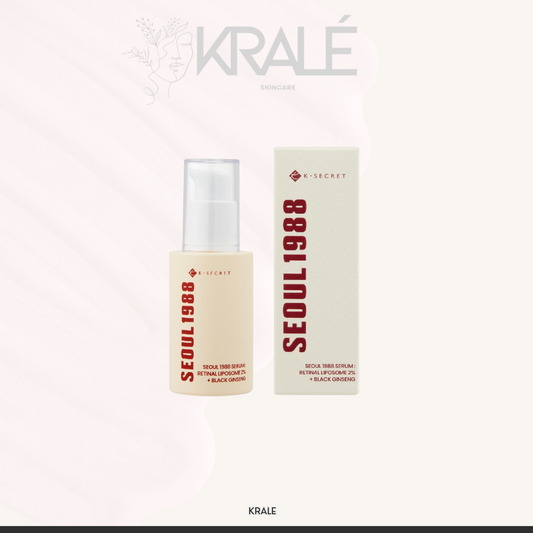 KSECRET - Sérum Facial SEOUL 1988 Sérum: Liposoma de Retina al 2% + Ginseng Negro [30 ml]