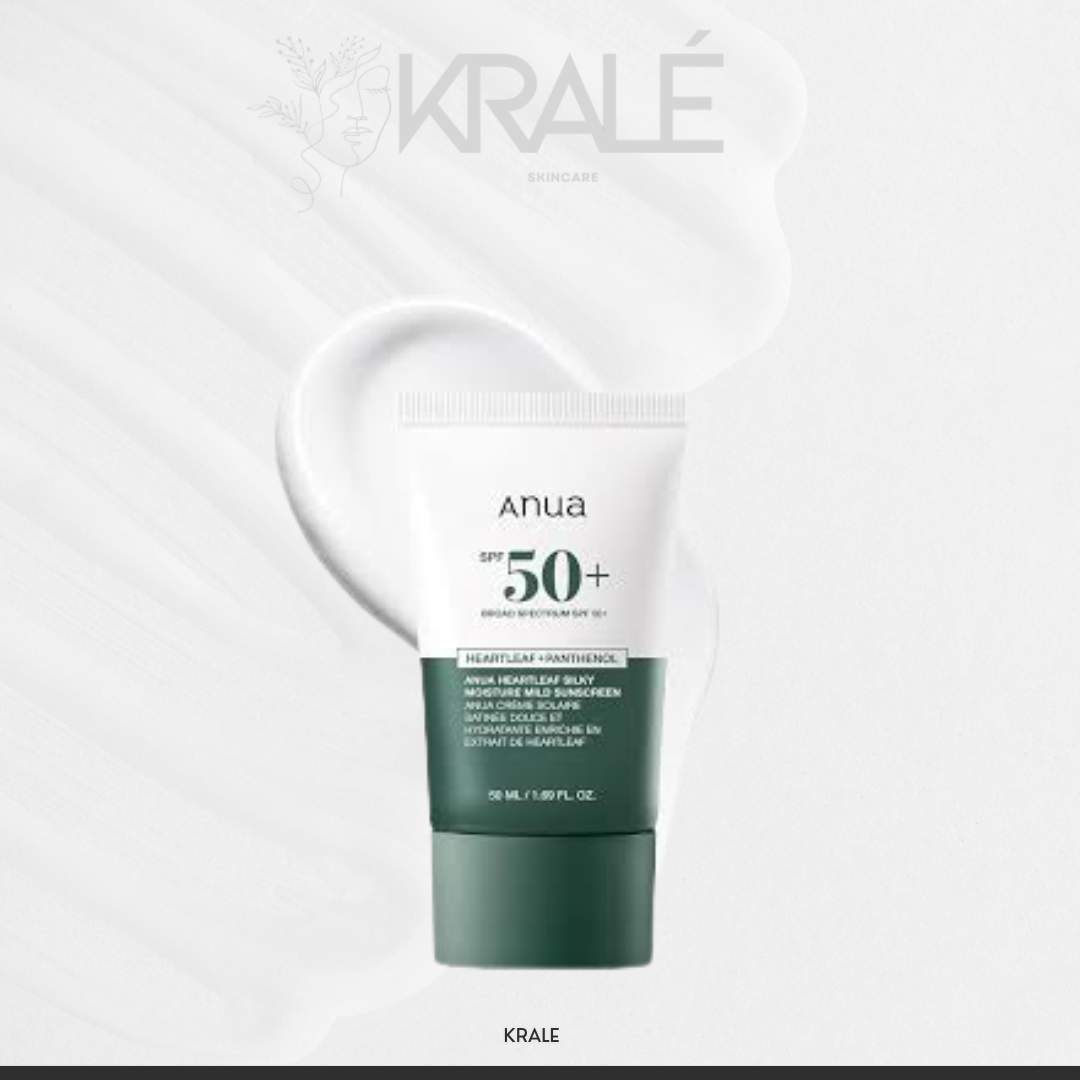 Anua - Protector Solar Hidratante Heartleaf Silky Moisture Sun Cream [50ml]