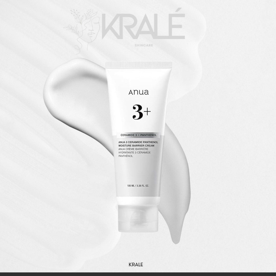 Anua - Crema Hidratante 3 Ceramide Panthenol Moisture Barrier Cream (100ml)