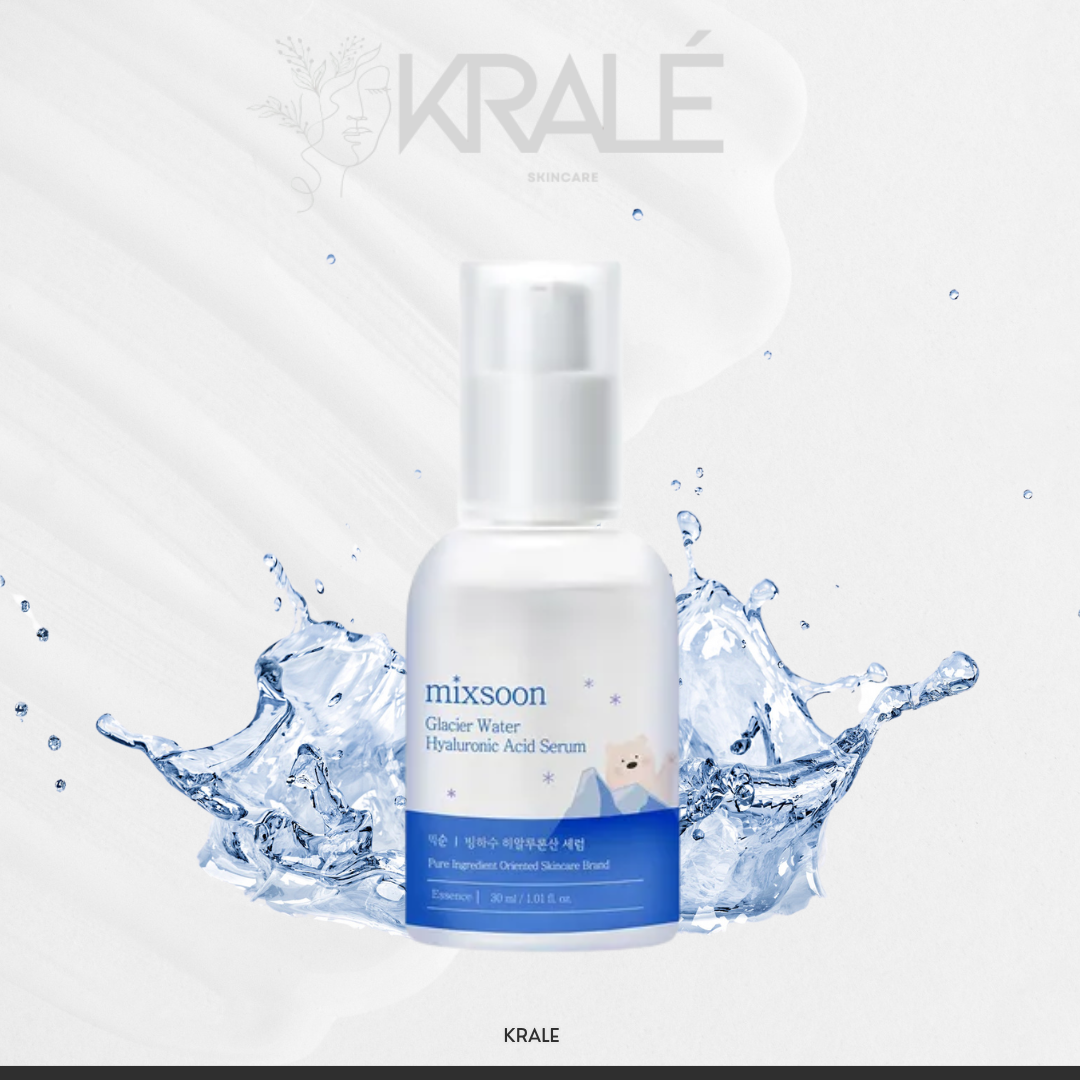 mixsoon - Sérum Facial con Ácido Hialurónico Glacial Water Hyaluronic Acid Serum Mini [30ml]