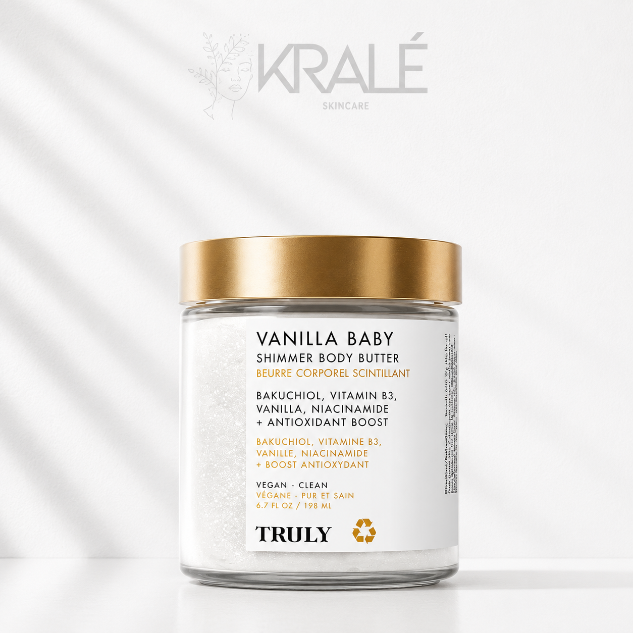 TRULY Vanilla Baby Shimmer Body Butter 198ml
