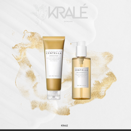 SKIN 1004 - Set de Aceite Limpiador y Espuma Limpiadora Madagascar Centella Double Cleansing Duo Set [2 pcs]